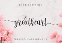 Greatheart Font - Featured Image