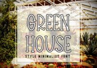 Green House Font - Featured Image