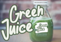 Green Juice Font - Featured Image