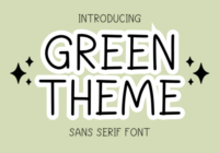 Green Theme Font - Featured Image