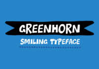 Greenhorn Font - Featured Image