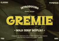 Gremie Font - Featured Image