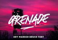 Grenade Font - Featured Image