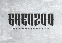 Grenzoo Font - Featured Image