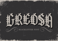 Greosa Font - Featured Image