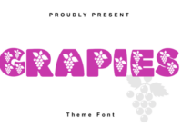 Grepies Font - Featured Image