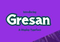 Gresan Font - Featured Image