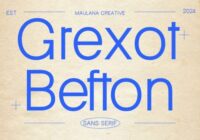 Grexot Befton Font - Featured Image
