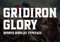 Gridiron Glory Font - Featured Image