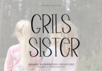 Grils Sister Font - Featured Image