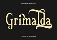 Grimalda Font - Featured Image