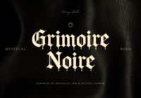 Grimoire Noir Font - Featured Image