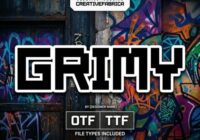 Grimy Font - Featured Image