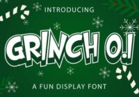 Grinch 0.1 Font - Featured Image