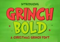 Grinch Bold Font - Featured Image