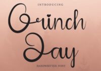 Grinch Day Font - Featured Image