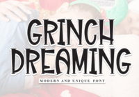 Grinch Dreaming Font - Featured Image
