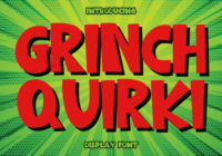 Grinch Quirki Font - Featured Image