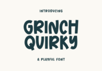 Grinch Quirky Font - Featured Image