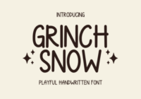Grinch Snow Font - Featured Image