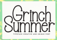 Grinch Summer Font - Featured Image