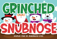 Grinched Snubnose Font - Featured Image