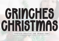 Grinches Christmas Font - Featured Image