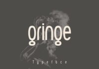 Gringe Typeface Font - Featured Image