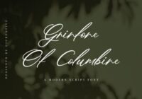 Grinlone of Columbine Font - Featured Image