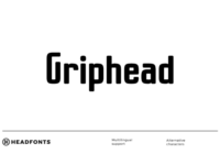 Griphead Font - Featured Image