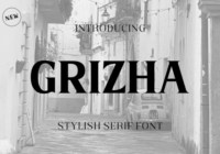 Grizha Font - Featured Image