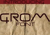 Grom Font - Featured Image