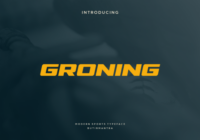 Groning Font - Featured Image