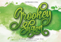 Grookey Shawn Font - Featured Image