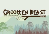 Grootten Beast Font - Featured Image