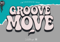 Groove Move Font - Featured Image