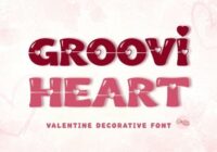 Groovi Heart Font - Featured Image