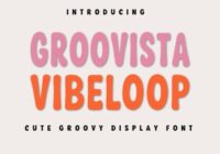 Groovista Vibe Loop Font - Featured Image