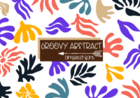 Groovy Abstract Font - Featured Image
