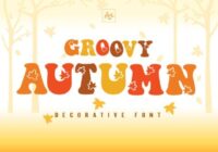 Groovy Autumn Font - Featured Image