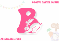 Groovy Easter Bunny Font - Featured Image