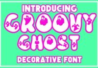Groovy Ghost Font - Featured Image