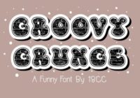 Groovy Grunge Font - Featured Image