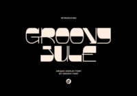 Groovy Jule Font - Featured Image