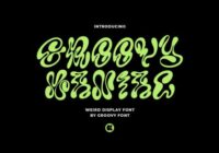 Groovy Maniac Font - Featured Image