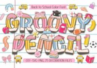 Groovy Pencil Font - Featured Image