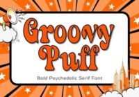 Groovy Puff Font - Featured Image