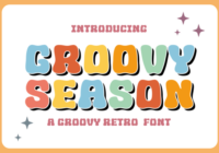 Groovy Season Font - Featured Image