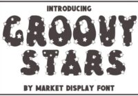 Groovy Stars Font - Featured Image