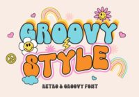 Groovy Style Font - Featured Image